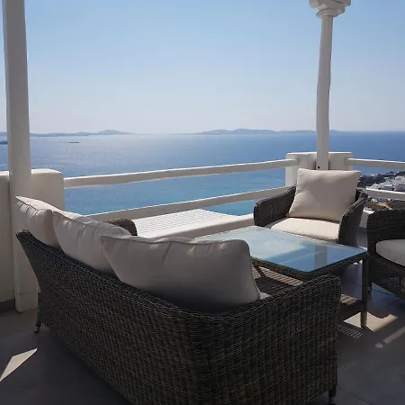 Daire Panoramic Villa Mykonos Agios Stefanos (Mykonos)